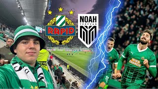 RAPID gegen FC NOAH  Conference Leauge  Beljo ist Goated  Stadionvlog  Alexice99 [upl. by Yhtnomit890]