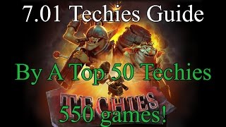 How To Play Techies  Top 50 InDepth Techies Guide 702 707 In description [upl. by Swainson]