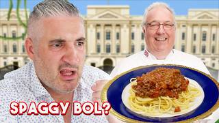 Reacting to Spaggy Bol by Former Royal Chef A Disastrous Bolognese Reaction [upl. by Einwat]