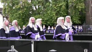 Lord Chancellors breakfast  judges arrival [upl. by Tound]