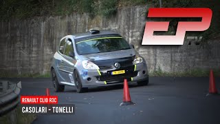 Casolari  Tonelli  Renault Clio R3C  Slalom Baiso 2024 [upl. by Sudderth]