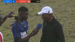 16ème journée Ligue 1 US GOREE vs SONACOS [upl. by Astrea]