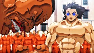 Baki 2024「AMV」 Biscuit Oliva Vs Guevaru Fight Scene In Prison [upl. by Haida5]