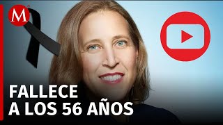 Fallece la exdirectora de YouTube Susan Wojcicki a los 56 años [upl. by Lleihsad]