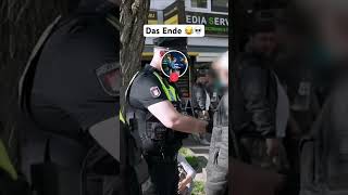 Das Ende 😂 polizei kontrolle deutschland clips deutsch crime viralvideo fyp [upl. by Nnyl]