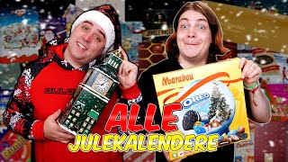 Smager ALLE Julekalendere i Danmark [upl. by Darci621]