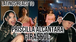 Latinos react to Priscilla Alcantara for the first time  Girassol RampB Version  REACTION [upl. by Pearle748]