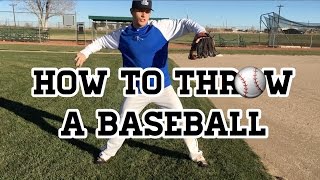 How to Throw a Baseball  Baseball Throwing Mechanics [upl. by Dayiz671]