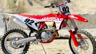 2021 GASGAS EX350F TESTED  Motocross Action Magazine [upl. by Schnell979]