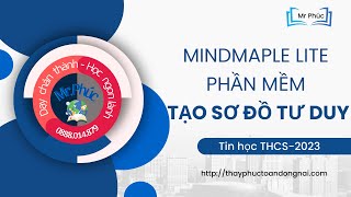 MindMaple Lite phần mềm tạo sơ đồ tư duyTin học 6 KNTT [upl. by Emina923]