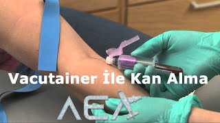 Kan Alma İşlemi Vacutainer İle Kan Nasıl Alınır [upl. by Noirda]