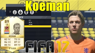 FIFA 17  Koeman  Virtual Pro Look A Like Tutorial  with Stats [upl. by Ainahs417]