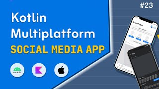 Kotlin Multiplatform Build Your Own Social Media App EP 23 Uploading Posts Shared Code [upl. by Kata]