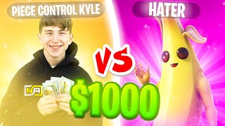 Piece Control Kyle 1v1s a TOXIC HATER for 1000 ft OliverOG [upl. by Aibara653]