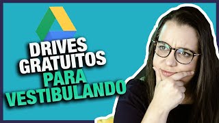 Melhores DRIVES GRATUITOS para VESTIBULANDOS [upl. by Nodnab]