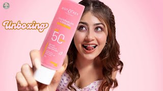 Unboxing Dot amp Key Sunscreen  SPF 50 PA Watermelon unboxing [upl. by Yentuoc994]