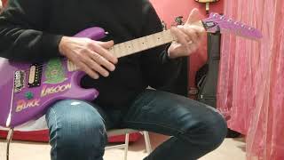 Kramer Baretta special quotStockquot Demo Van Halen licks [upl. by Adnilemreh]