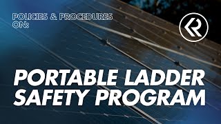 KR Solar Portable Ladder Safety Program [upl. by Atniuq]