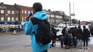 Powerful preaching to the Jewish community of Stamford Hill  By Bro Trevor [upl. by Alyda]