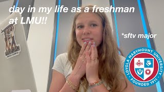 a day in my life as a freshman at loyola marymount university [upl. by Carole]