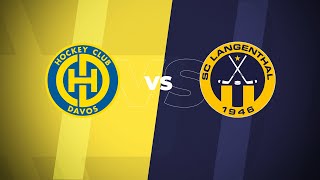 PostFinance Womens League  HC Davos vs SC Langenthal Damen [upl. by Filiano608]