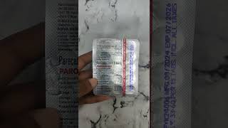 Parokay650 TabletParacetamol Tablet IP 650 Mgmedicine with swaraj [upl. by Wennerholn760]