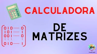 Como saber que acertei uma conta com Matrizes Calculadora Online de Matrizes [upl. by Salem]