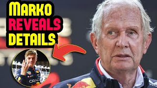 Marko EXPOSES how Max Verstappen became a leader at Red Bull [upl. by Kalikow]