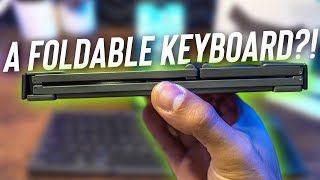 The Only Portable Keyboard You Need  Samsers Foldable Bluetooth Keyboard Review [upl. by Thin192]