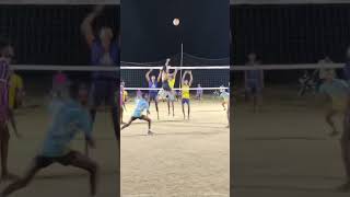 Triple block  Vellore Volleyball Sports Club [upl. by Anuahsar]