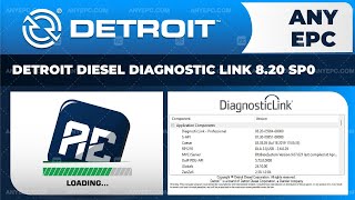 DETROIT DIESEL DIAGNOSTIC LINK 820 SP0  INSTALLATION [upl. by Hussein]