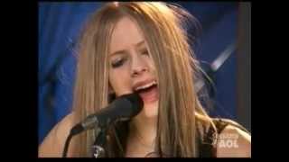 Avril Lavigne  AOL Sessions Acoustic 29022004 [upl. by Anirec678]