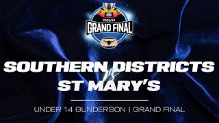 Southern Districts Red vs St Marys Green 202324 TIO NTFL Under 14s Gundersen  Grand Final [upl. by Ardnuassac]