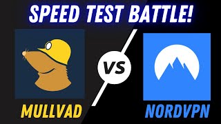 NordVPN vs Mullvad Speed Test  Which is Fastest [upl. by Caesaria]