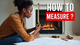 How To Measure For Electric Fireplace Insert [upl. by Stetson]