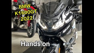 BMW K1600GT 2022 Hands on video [upl. by Nerrat]