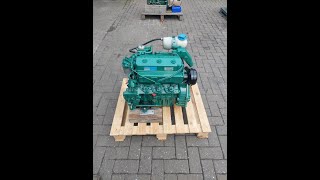 Volvo Penta 30hp 2003 Marine engine with heat exchanger Saildrive option We ship all over Europe [upl. by Gusti]