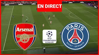 🔴En Direct  Arsenal vs PSG I UEFA Champions League 202425 Streaming complet du match en direct [upl. by Tuhn903]