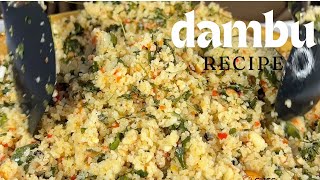 DAMBU RECIPE  a northern Nigeria delicacy  chef Amors [upl. by Aniluap]