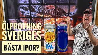 Ölprovning Sveriges bästa ipor 10th Anniversary IPA  OO Brewing och Fatamorgana X  Omnipollo [upl. by Blanche908]