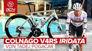 Die Maschine des Weltmeisters  Colnago V4RS Iridata [upl. by Lilaj]