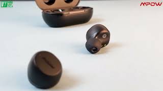 Mpow M12 The Best Budget True Wireless Earbuds  Dab Lew Tech [upl. by Zobias]