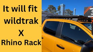 Wildtrak x Rhino rack platform [upl. by Ahsenak34]