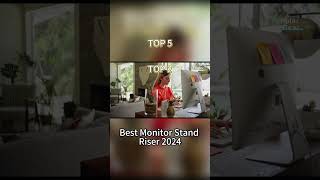 TOP 5 Best Monitor Stand Riser 2024 [upl. by Ivad133]