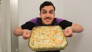 JE PRÉPARE DES LASAGNE AU SAUMON POUR LE RAMADAN [upl. by Bravar]