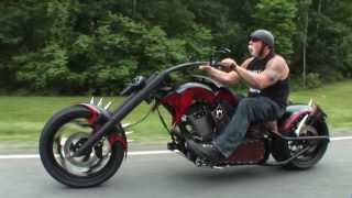 Custom quotBad Guysquot Themed Chopper by OCC [upl. by Kielty]