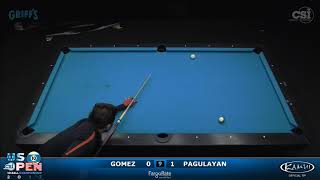 2017 US Open 10Ball Gomez vs Pagulayan [upl. by Eendyc]