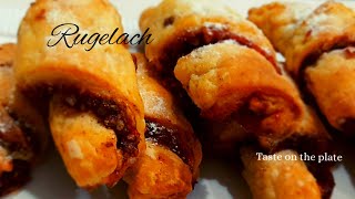 Rugelachrugelach recipeJewish pastrywalnut rugelachchocolate rugelach [upl. by Oria]