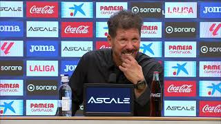 Simeone quotMe quedo con bastantes cosas positivas y algunas individuales que hay que mejorarquot [upl. by Rooke353]