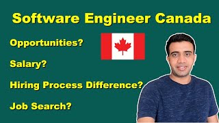 Software Engineer in Canada  Salary opportunities hiring process challenges [upl. by Nylarac]